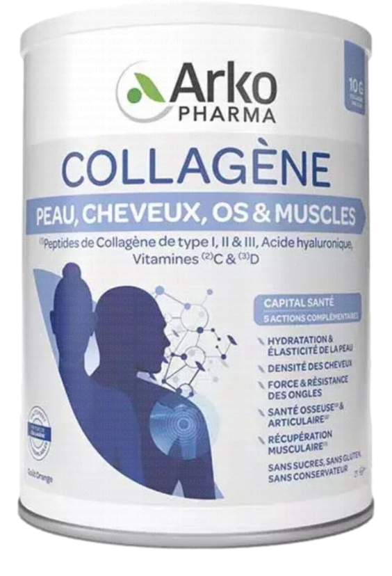 Collagène pdre peau cheveux os & muscles   260g