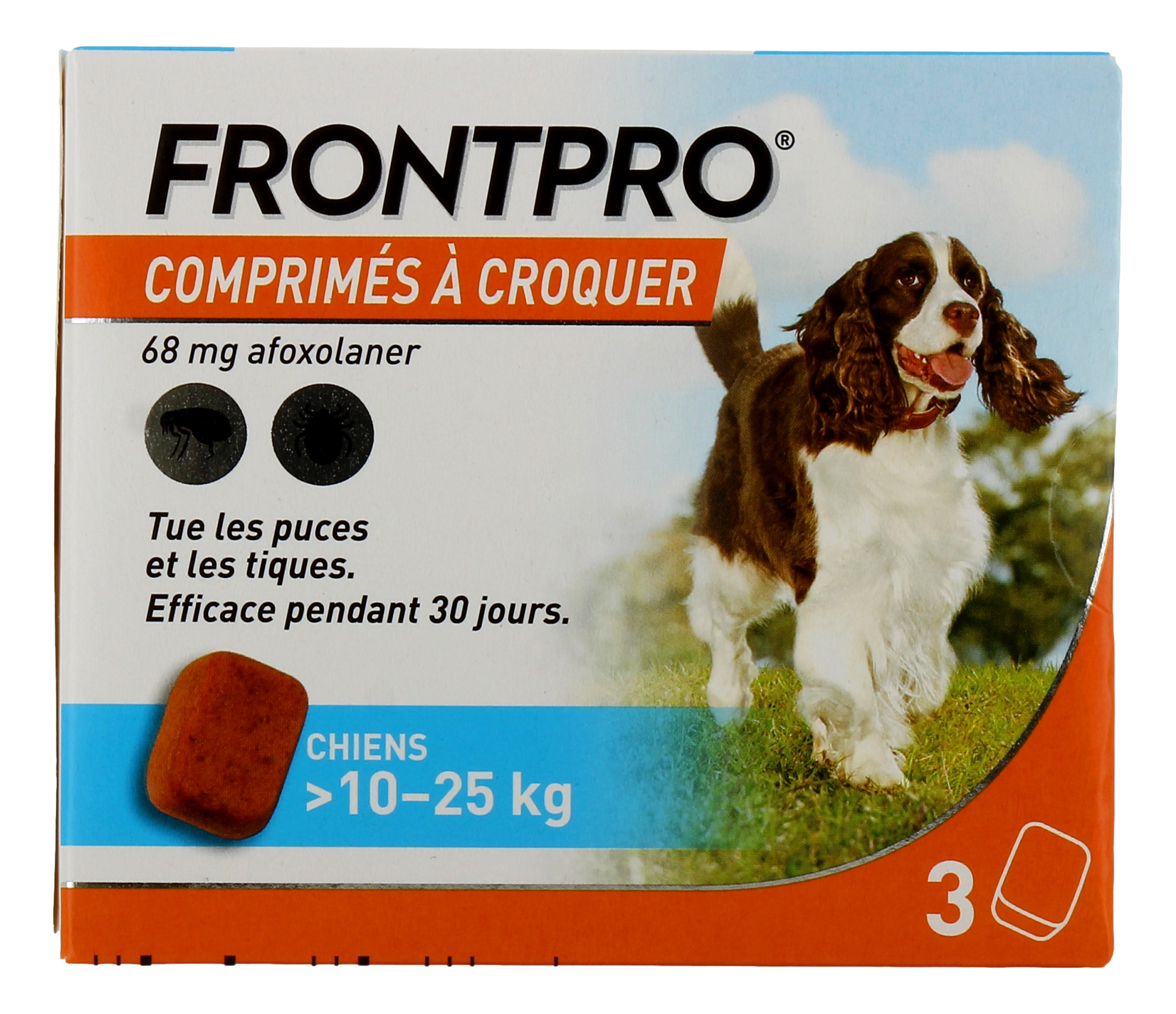 FRONTPRO 68 mg cp à croquer pour chien 10-25 kg 3